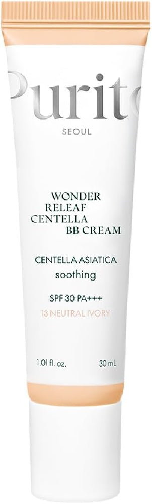 Purito Wonder Releaf Centella BB Cream - 13 Neutral Ivory, 30 ml