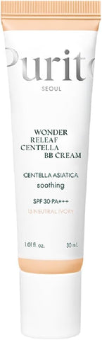 Purito Wonder Releaf Centella BB Cream - 13 Neutral Ivory, 30 ml