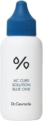 Dr.Ceuracle AC Cure Solution Blue One - Salicylic & Lactic Acid Acne Spot Treatment, 50ml