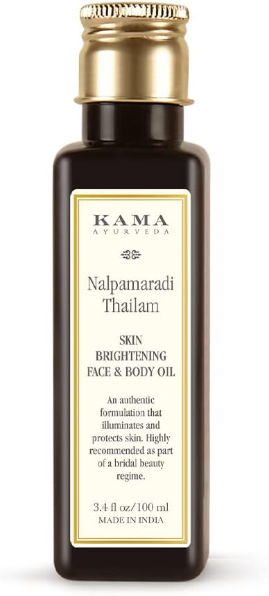 Kama Ayurveda Nalpamaradi Thailam - Herbal Skin Brightening Oil, 100ml