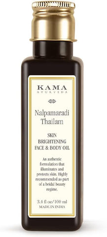 Kama Ayurveda Nalpamaradi Thailam - Herbal Skin Brightening Oil, 100ml