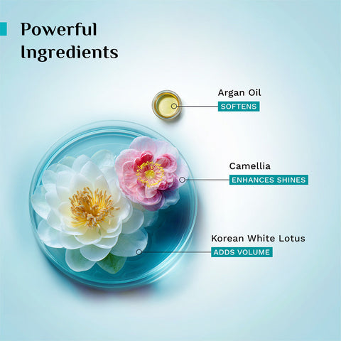 PILGRIM Argan Oil Hair Mask with White Lotus & Camellia 200g