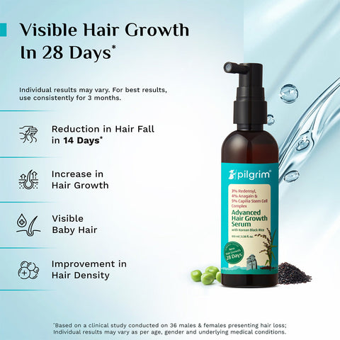 PILGRIM Redensyl & Anagain Advanced Hair Growth Serum 100 ml