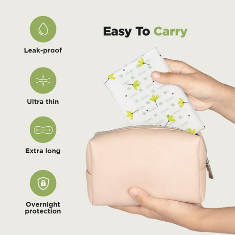 Pee Safe Ultra Thin XXL Sanitary Pads with Gel Lock - 12 Pack - Image 6