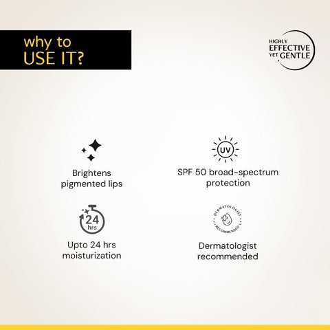 Deconstruct Brightening Lip Balm - Vitamin C & Resorcinol SPF 30, 4g - Image 3