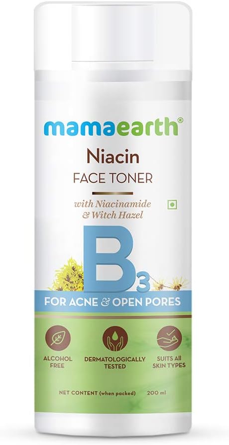Mamaearth Niacin Toner for Face with Niacinamide & Witch Hazel - 200ml