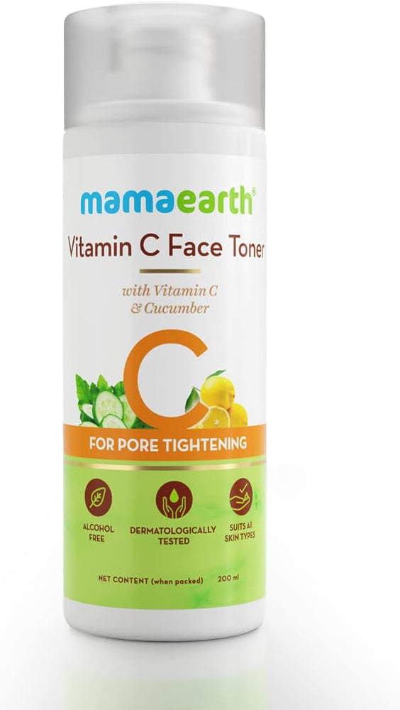 Mamaearth Vitamin C Face Toner with Aloe Vera & Cucumber - 200ml