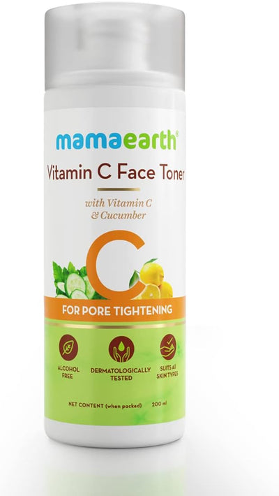 Mamaearth Vitamin C Face Toner with Aloe Vera & Cucumber - 200ml