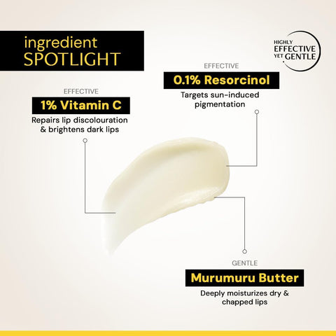 Deconstruct Brightening Lip Balm - Vitamin C & Resorcinol SPF 30, 4g - Image 4