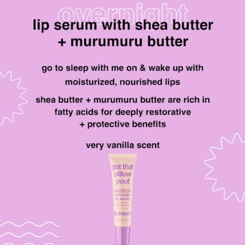 Bfresh Over Night Lip Serum with Shea & Murumuru Butters - 15ML - Image 3
