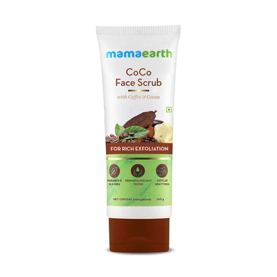 Mamaearth CoCo Face Scrub, 100 gm
