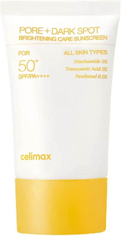 CELIMAX Pore & Dark Spot Brightening Care Sunscreen SPF50+ PA++++ - 50ml