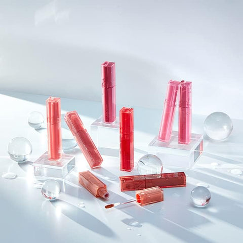 Rom&Nd Dewyâ·Ful Water Tint - 05 Taffy, Long-Lasting Gloss, 5.0g - Image 4