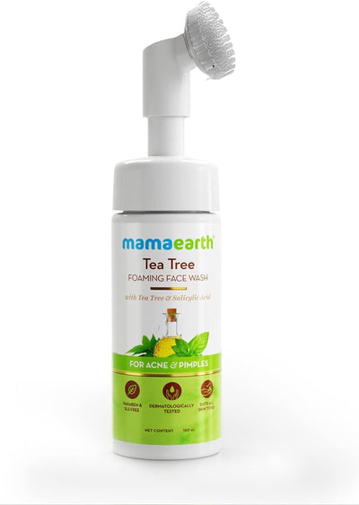 Mamaearth Tea Tree Foaming Face Wash with Salicylic Acid - 150ml