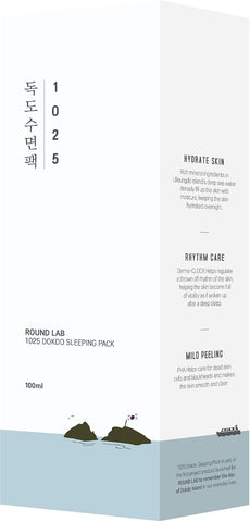 Round Lab 1025 Dokdo Sleeping Pack - Low pH Gel Mask, 100mL - Image 2