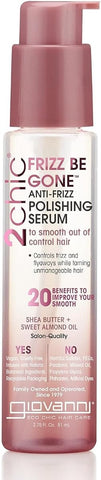Giovanni 2Chic Frizz Be Gone Polishing Serum - Shea Butter & Almond Oil - 2.75 Oz