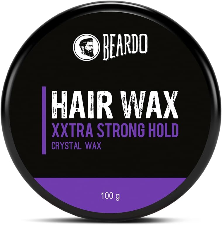 Beardo XXtra Strong Hold Hair Wax with Aloe Vera - 100g