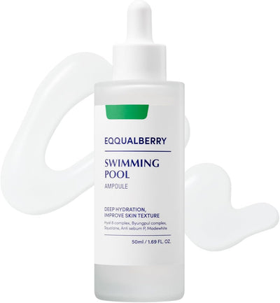 Eqqualberry Hydrating Hyaluronic Acid Face Serum with Cica Extracts - 50ml