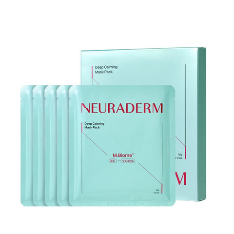 NEURADERM Deep Calming Facial Sheet Mask (Pack of 5)