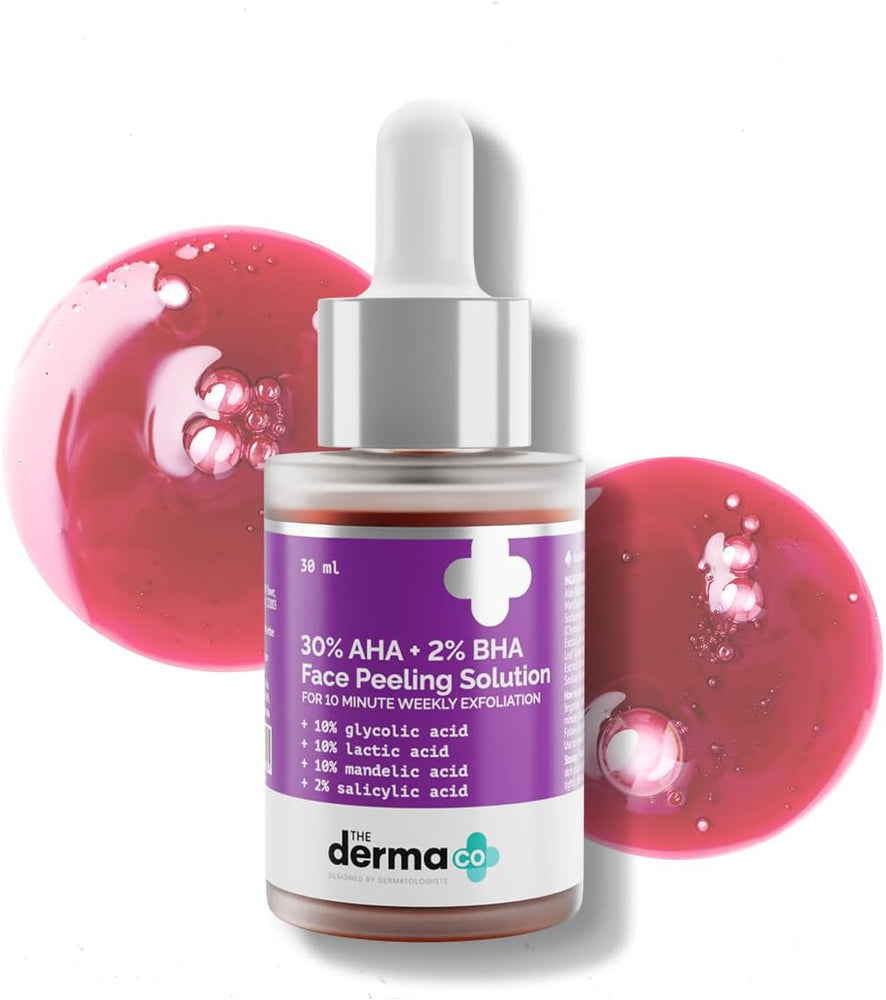 The Derma Co AHA + BHA Face Peeling Solution - 30ml