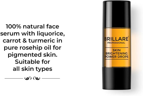 Brillaire Skin Brightening Power Drops - Rosehip & Sandalwood Serum, 15ml - Image 2