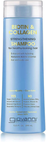 Giovanni Biotin & Collagen Strengthening Shampoo with Hyaluronic Acid - 399ml