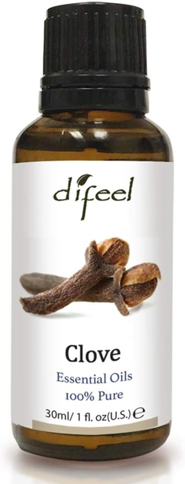 Difeel Clove Essential Oil - Extra Premium Grade, 100% Pure, 30ml