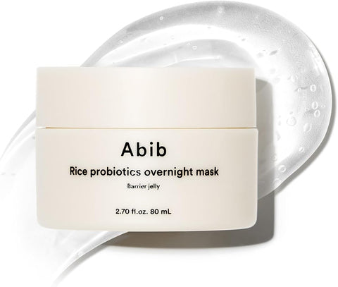 Abib Rice Probiotics Overnight Mask Barrier Jelly - 80ml