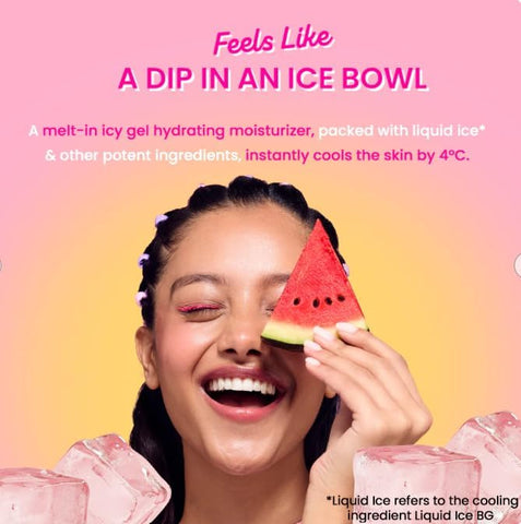Dot & Key Watermelon Cooling ICY Gel Face Moisturizer, 60ml - Image 2