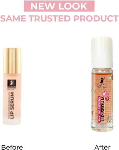 Pilgrim Spanish Squalane Lip Serum with Bubblegum Flavour - Hydrating, 6ml - Image 3