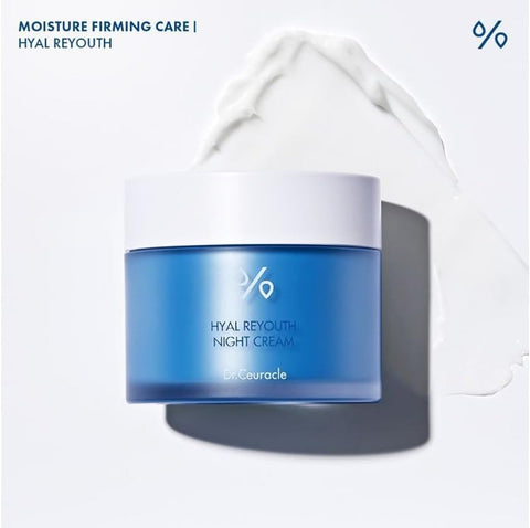 Dr.Ceuracle Hyal Reyouth Night Cream - 6-Hyaluronic Complex & Panthenol, 60g - Image 5
