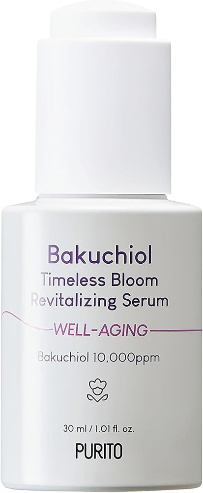Purito Timeless Bloom Bakuchiol Face Serum with Jeju Hydrangea - 30ml