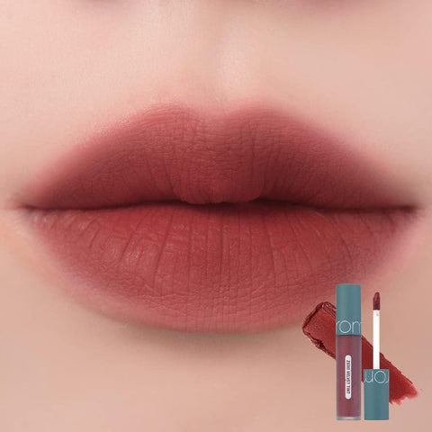 Rom&Nd Zero Velvet Lip Tint - Fade Red, Blurring Effect, 5.5g - Image 2