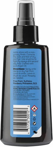 Marc Anthony Argan Oil Dry Styling Oil - Infused with Keratin, 120ml, 2 Pack - Image 2