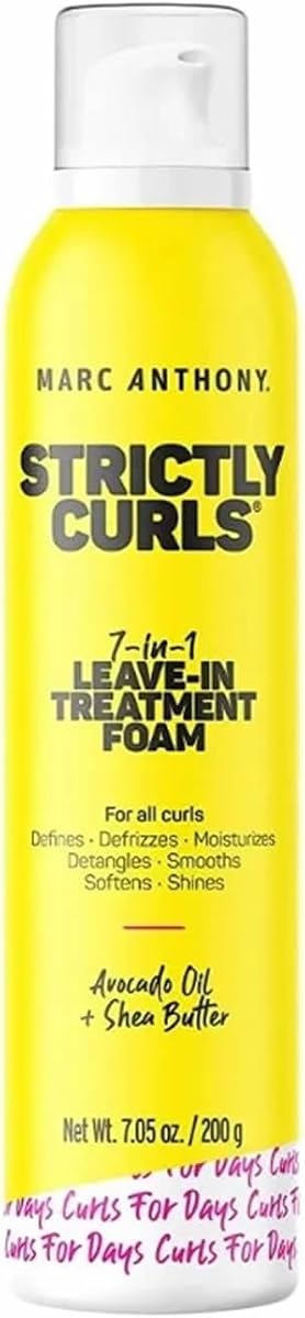 Marc Anthony Strictly Curls 7-In-1 Treatment Foam - Avocado Oil, 210ml
