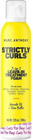 Marc Anthony Strictly Curls 7-In-1 Treatment Foam - Avocado Oil, 210ml