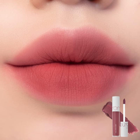 Rom&Nd Zero Velvet Tint 04 Burnt Heart - Matte Lip Tint, 55g - Image 2