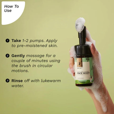 Pilgrim Spanish Squalane Foaming Face Wash with Aloe & Kiwi Extracts - 120ml - Image 6