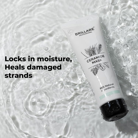 Brillaire Ceramide Hair Mask - 86% Natural, 125 Gm - Image 3