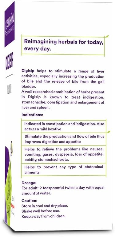 Siddhayu Digisip Elixir for Gut Health & Liver Support - 200ml