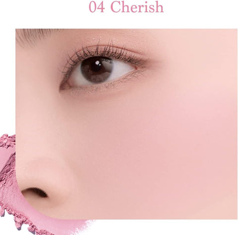Dasique Blending Mood Cheek #05 Violet Knit - 4 Tone Blush Palette - Image 8