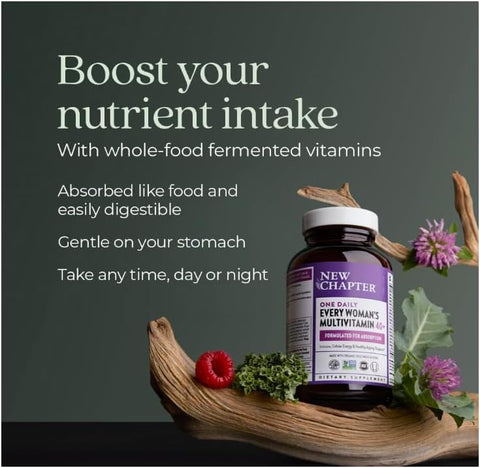 New Chapter Every Woman's One Daily 40+ Multivitamin Tablets - 330g - Image 4
