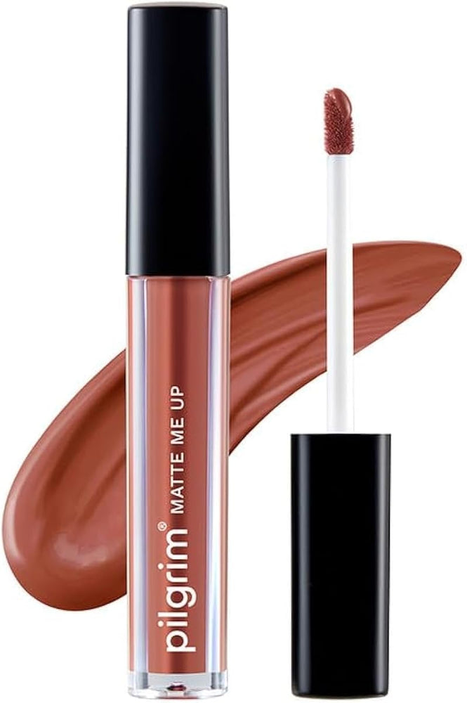 Pilgrim Liquid Matte Lipstick with Hyaluronic Acid & Spanish Squalane - 3g