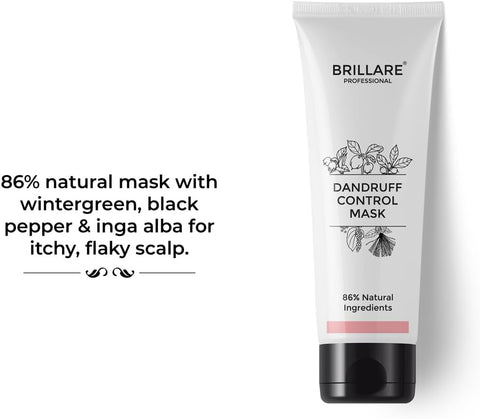 Brillaire Dandruff Control Hair Mask with Wintergreen & Black Pepper - 125ml - Image 2