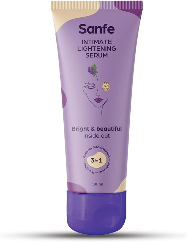 Sanfe Intimate Lightening Serum with Kojic Acid & Vitamin C - 50g