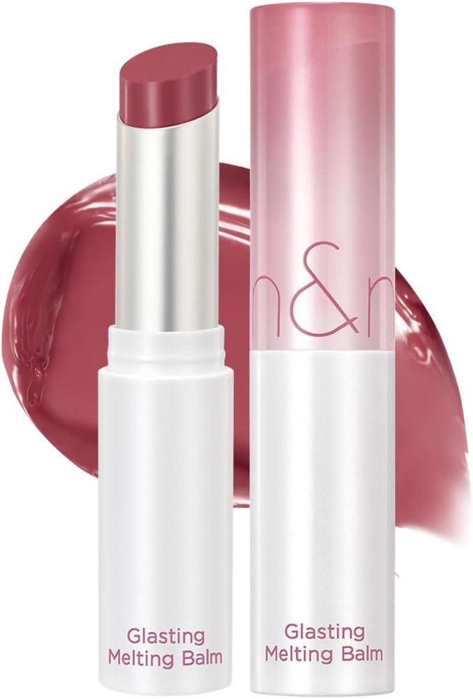 Rom&Nd Glasting Melting Balm 07 Mauve Whip - Vegan Hydrating Lip Colour