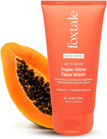 Foxtale Let It Glow Super Glow Face Wash - 150 ml
