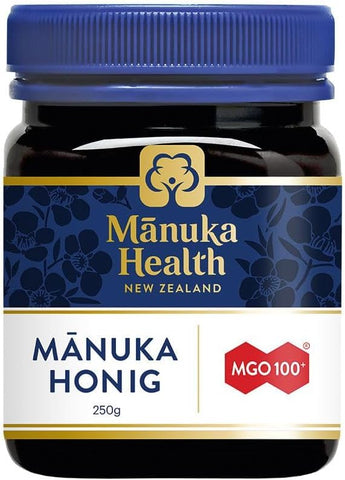 Manuka Health MGO 115+ Manuka Honey - Pure New Zealand Honey, 250g