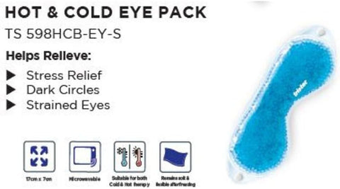 TRISTER BEADS COLD / HOT PACK EYE MASK SMALL :TS-598HCB-EY-S