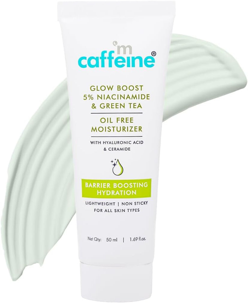 mCaffeine Green Tea Oil-Free Moisturizer with Niacinamide 5% - 72hrs Hydration
